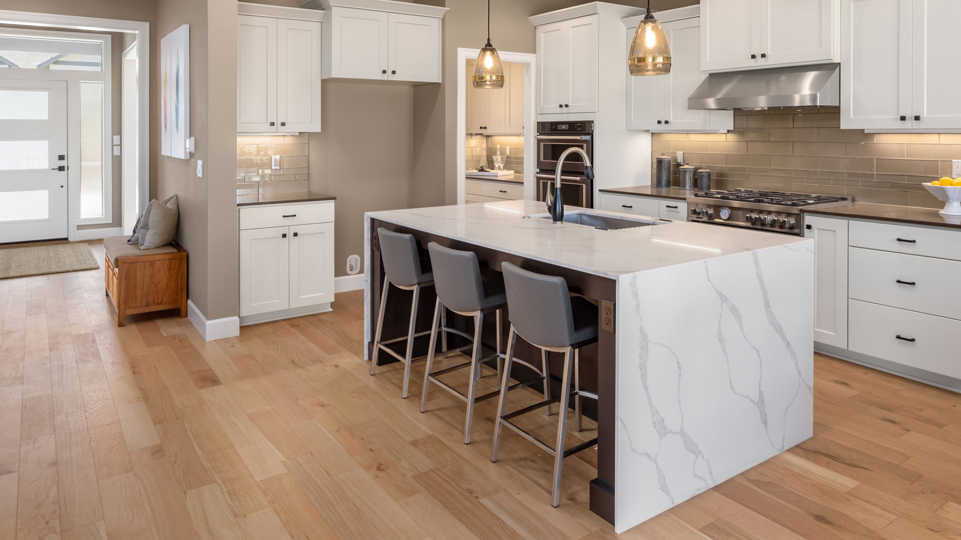 Partial kitchen renovation in a New Jersey home